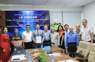 Thành lập Trung tâm Khoa học Vận động và Ứng dụng Phát triển Con người