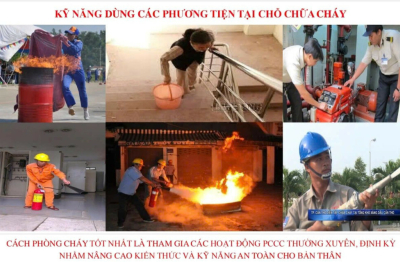 Công an Hà Nội tập huấn nghiệp vụ PCCC & CNCH cho cán bộ, nhân viên VinBus