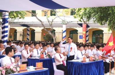 Học sinh thành phố Hải Phòng rộn ràng không khí khai giảng năm học mới 2026 – 2027