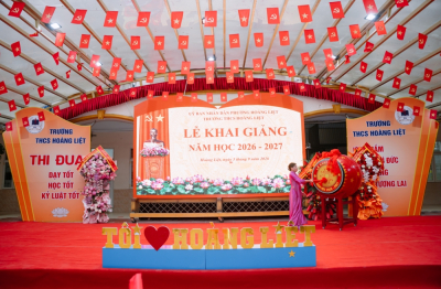 Trường THCS Hoàng Liệt khai giảng năm học mới, hướng tới xây dựng điểm sáng giáo dục của Thủ đô