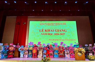 Trường Cao đẳng Việt - Hàn Quảng Ninh tổ chức Lễ khai giảng năm học 2026 - 2027