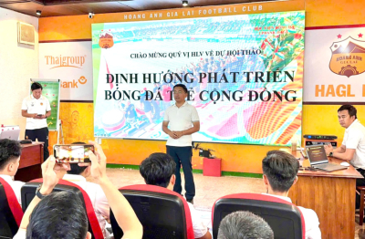 Chắp cánh đam mê cùng Học viện LPBank HAGL