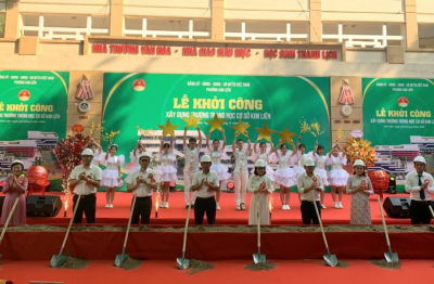 Khởi công xây dựng Trường THCS Kim Liên