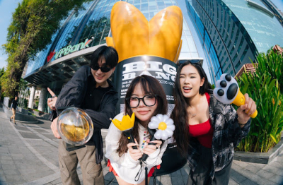 Trụ sở ngân hàng bỗng trở thành điểm check-in của fan BIGBANG vì một lý do