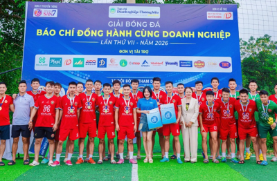 Nhìn lại hành trình của giải bóng đá “Báo chí đồng hành cùng doanh nghiệp” lần thứ VII 