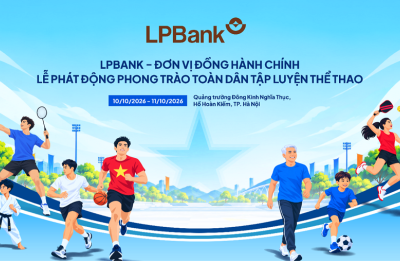 LPBank lan tỏa thông điệp “Khỏe thể chất – Trọn Lộc Phát” tại sự kiện thể thao cộng đồng