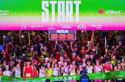 VPBank Đất Sen Hồng Music Marathon 2026 chứng kiến màn tranh tài gay cấn của hơn hàng chục nghìn vận động viên