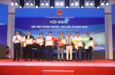 BSR cùng các đơn vị thành viên PETROVIETNAM được vinh danh tại Hội nghị doanh nghiệp Quảng Ngãi 2026
