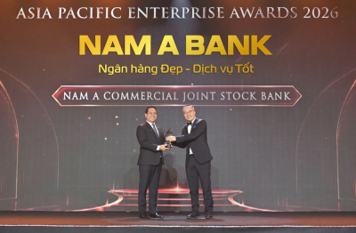Nam A Bank tiếp tục được vinh danh tại giải thưởng uy tín trước thềm kỷ niệm 34 năm