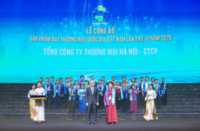 HAPRO tiếp tục ghi dấu ấn Thương hiệu Quốc gia Việt Nam 2026  – Khẳng định hành trình nâng tầm Nông sản Việt