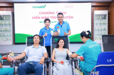 Herbalife Việt Nam tổ chức Ngày Hiến máu tình nguyện 2026 tại TP. Hồ Chí Minh và Hà Nội, tiếp nhận 183 đơn vị máu