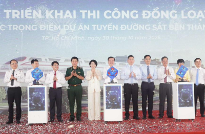 Tuyến metro Bến Thành - Cần Giờ triển khai thi công đồng loạt nhiều hạng mục
