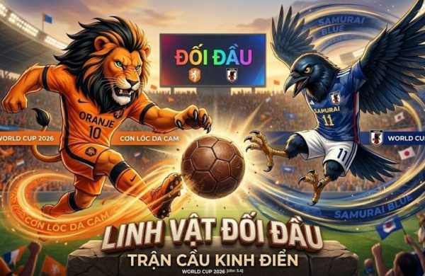 03h ngày 15/06 Hà Lan & Nhật Bản: Thử thách Samurai xanh