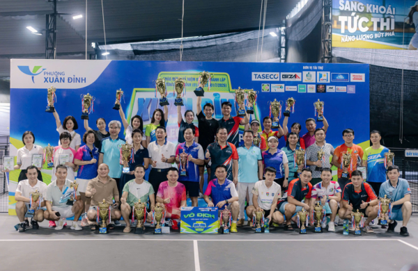 Phường Xuân Đỉnh (TP. Hà Nội): hơn 100 vận động viên tranh tài tại Giải Pickleball kỷ niệm 1 năm thành lập Phường