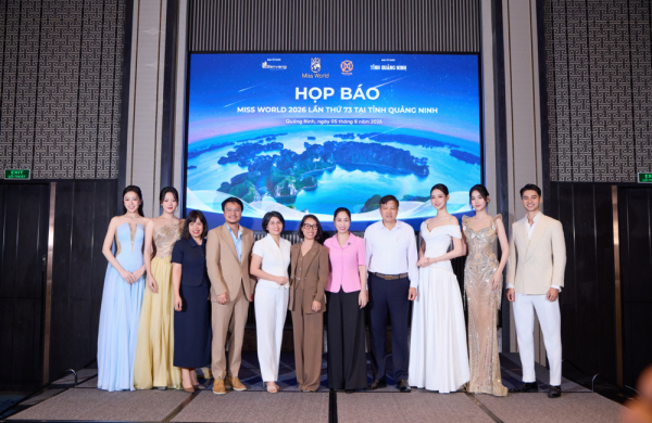 Miss World 2026: Áo dài Việt Nam tỏa sắc cùng 120 người đẹp thế giới tại Hạ Long