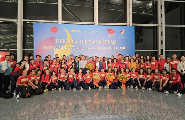 Đoàn Thể thao Việt Nam lên đường chinh phục đấu trường ASIAD 20