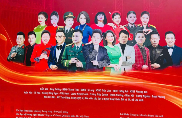 Chương trình nghệ thuật “Đất nước trọn niềm vui” quy tụ hơn 1000 nghệ sĩ, diễn viên