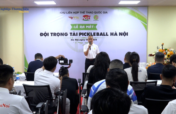 Ra mắt đội trọng tài Pickleball Việt Nam tại Hà Nội: Bước ngoặt lịch sử với đội trọng tài tiên phong