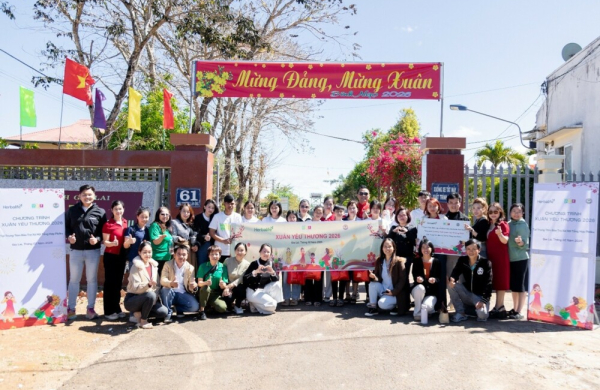 Herbalife Việt Nam tiếp tục tổ thức chương trình “Xuân Yêu Thương” 2026