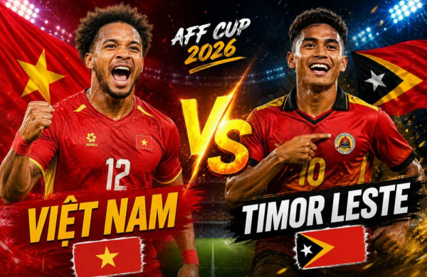Timor Leste - Việt Nam: Màn khởi động nhẹ nhàng tại ASEAN CUP 2026