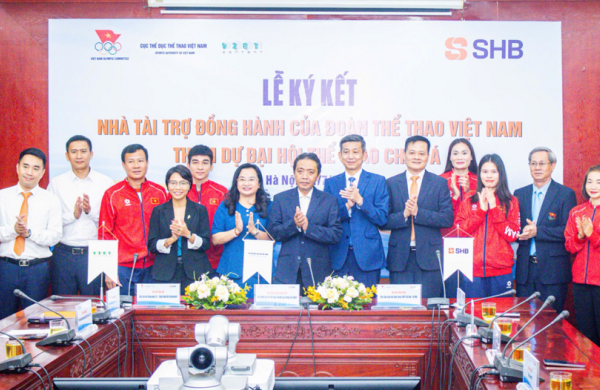 SHB trở thành Nhà tài trợ đồng hành của Đoàn Thể thao Việt Nam tại ASIAD 2026