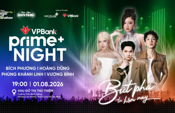 Sắc xanh, sóng nhạc và loạt quà tặng trong race-kit VPBank Ho Chi Minh City Music Half Marathon 2026