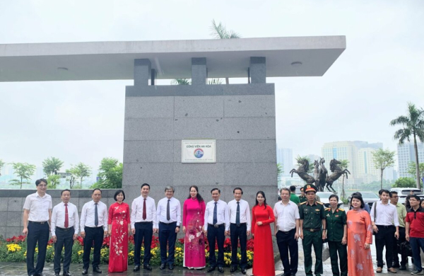 Lễ gắn biển phố Nguyễn Hữu An và Công viên An Hòa