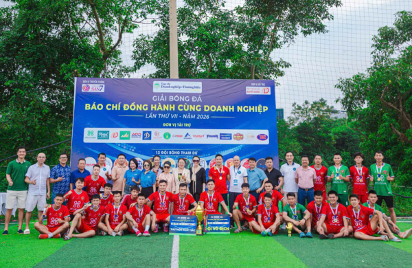 Thư cảm ơn 12 đội bóng tham dự Giải bóng đá “Báo chí đồng hành cùng Doanh nghiệp” lần thứ VII 
