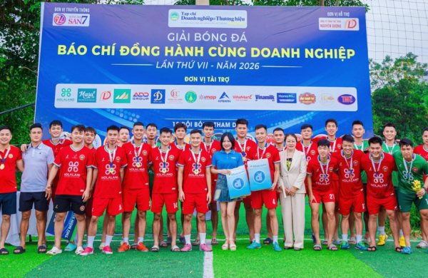 Nhìn lại hành trình của giải bóng đá “Báo chí đồng hành cùng doanh nghiệp” lần thứ VII 