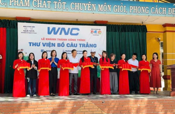 Ninh Bình, Fly To Sky khánh thành thư viện, lan tỏa văn hóa đọc trong trường học