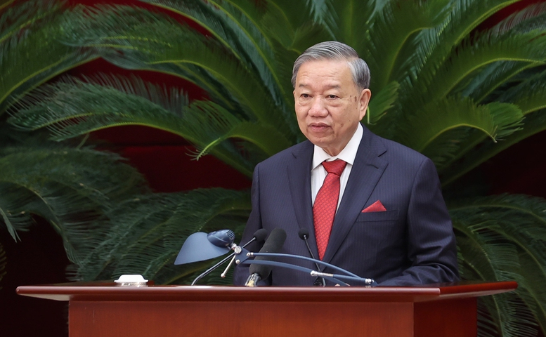 Phát biểu khai mạc của Tổng Bí thư Tô Lâm tại hội nghị BCH Trung ương 13 khoá XIII