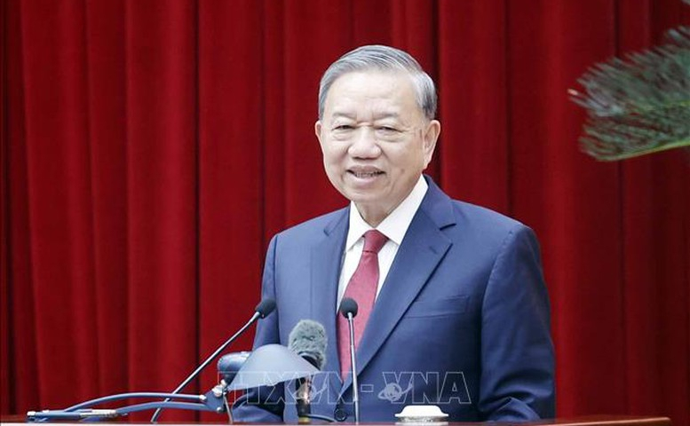 Toàn văn phát biểu của Tổng Bí thư Tô Lâm tại buổi gặp mặt các Tiểu ban chuẩn bị Đại hội XIV và Ban Chỉ đạo tổng kết 40 năm đổi mới