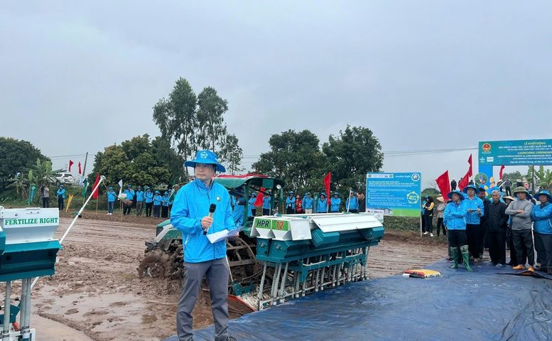 Lúa phát thải thấp: Đồng bằng sông Hồng vào guồng chuyển đổi xanh