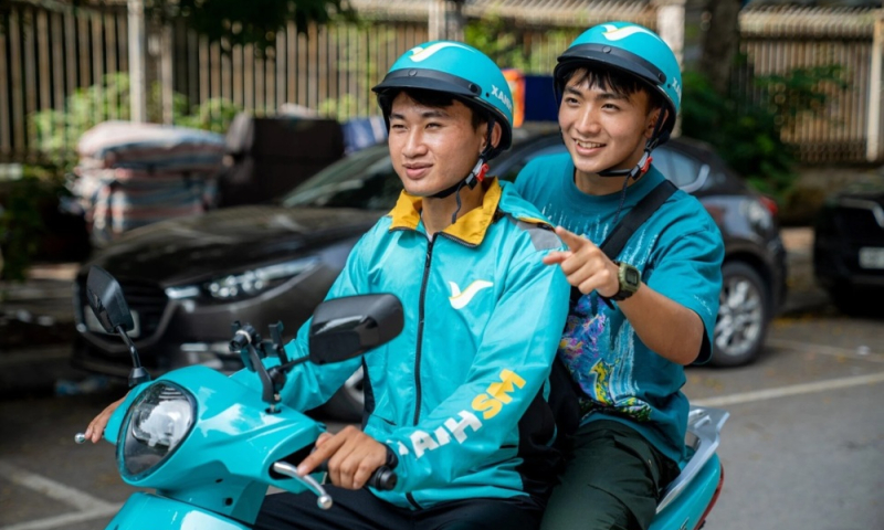 100% xe ôm công nghệ và taxi chuyển sang phương tiện xanh vào năm 2030