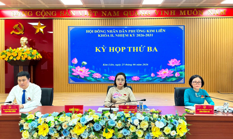 6 tháng đầu năm 2026, phường Kim Liên thu ngân sách đạt hơn 2.000 tỷ đồng