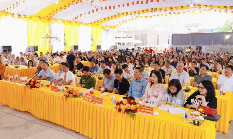 Hưng Yên: Động thổ xây dựng chùa Hưng Khánh (Vân Nội) gìn giữ giá trị văn hóa tâm linh, lan tỏa truyền thống quê hương
