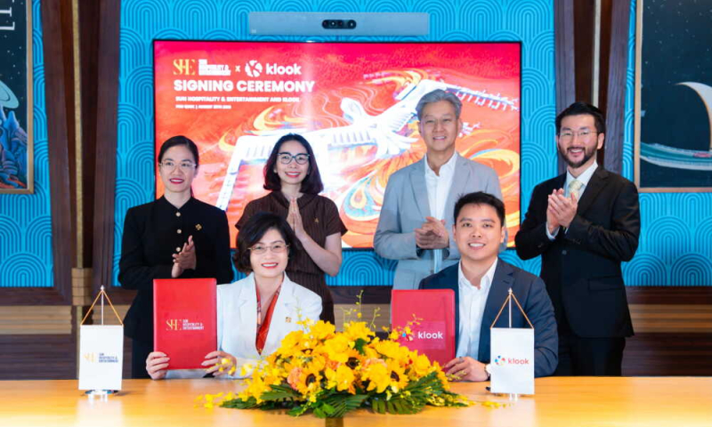 Sun Hospitality & Entertainment (Sun Group) nâng tầm hợp tác chiến lược với Klook, thúc đẩy ứng dụng AI và dữ liệu trong du lịch