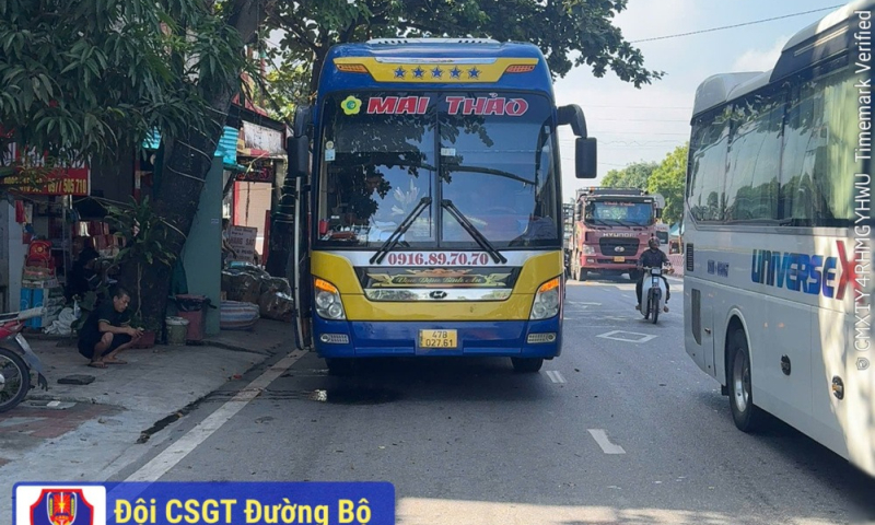 Hưng Yên: Xử lý nghiêm các phương tiện vi phạm luật giao thông đường bộ trên Quốc lộ 10