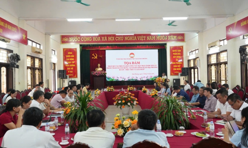 Đan Phượng: Lấy sự hài lòng của người dân làm thước đo hiệu quả phong trào “Dân vận khéo”