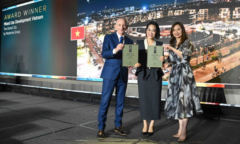 Masterise Homes khẳng định năng lực quốc tế với “cú đúp” giải thưởng danh giá tại IPA 2025 - 2026