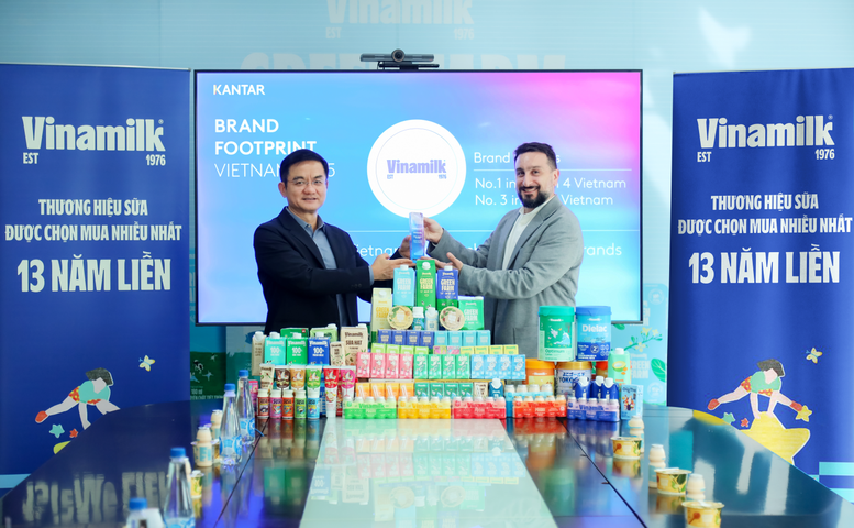 Vinamilk có 5 nhãn hàng thuộc top 10 thương hiệu sữa được chọn mua nhiều nhất