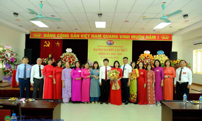 Đảng bộ Doanh nghiệp phường Kim Liên tổ chức Đại hội đại biểu lần thứ I, nhiệm kỳ 2025 – 2030