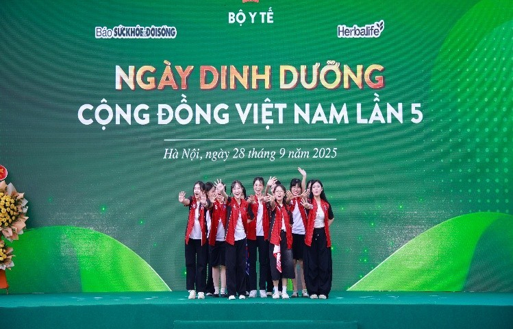 Herbalife Việt Nam đồng hành cùng Báo Sức khỏe & Đời sống tổ chức “Ngày Dinh Dưỡng Cộng Đồng Việt Nam” lần thứ 5 tại Hà Nội