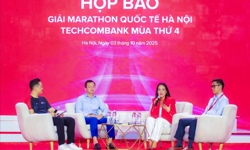 Hơn 13.000 người tham gia giải chạy Marathon Quốc tế Hà Nội Techcombank mùa thứ 4