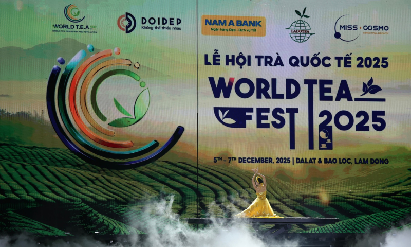 Bế mạc Lễ hội Trà quốc tế 2025 tại Lâm Đồng