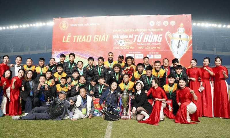 HAGL vô địch Cúp Tứ hùng Thái Nguyên và ba danh hiệu cá nhân
