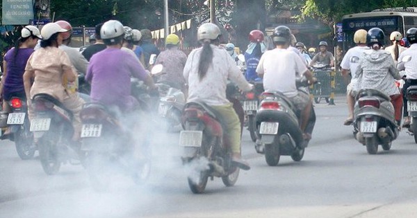 Sẽ tổ chức kiểm định khí thải xe mô tô, xe gắn máy