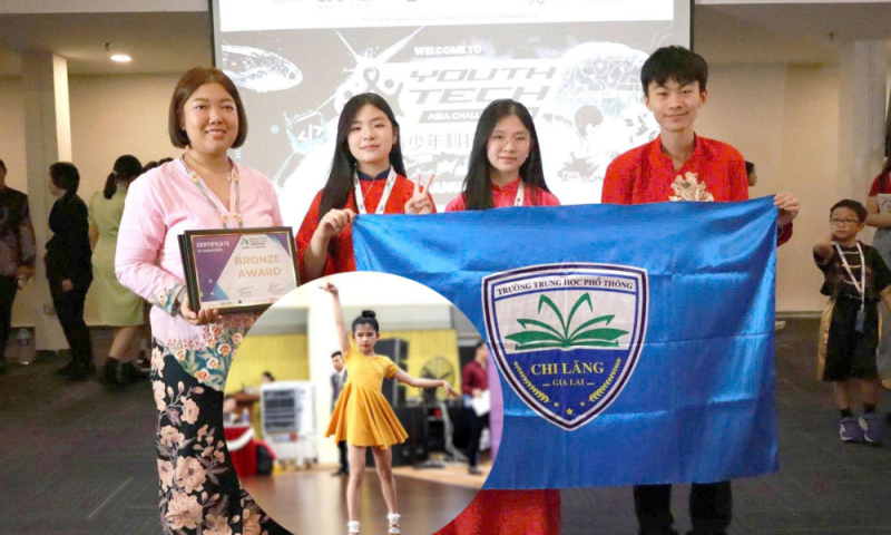 Hồ Ngọc Thủy Tiên: Từ sàn đấu dancesport đến Huy chương Đồng công nghệ châu Á