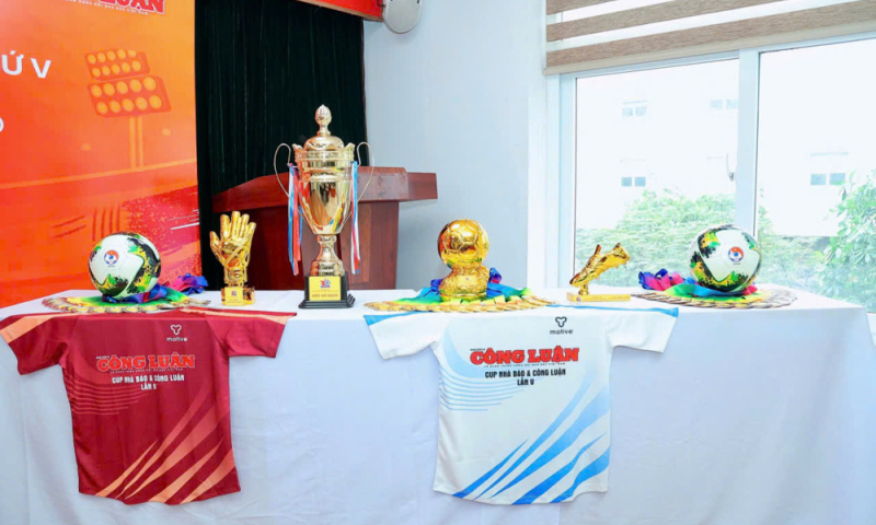 16 đội bóng tranh tài Giải bóng đá Cup Nhà báo và Công luận năm 2026