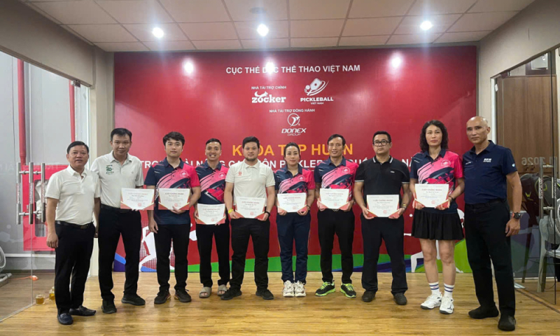 Chiến lược chuẩn hóa đội ngũ trọng tài: Bước đi chiến lược nâng tầm Pickleball Việt Nam